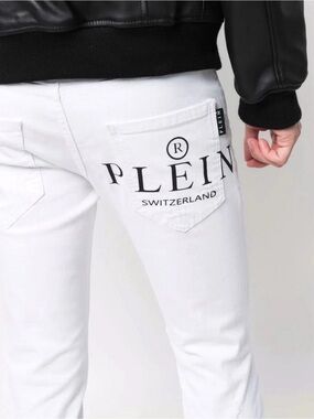 NWT $458 Philipp  plein Jeans 30 Unisex
